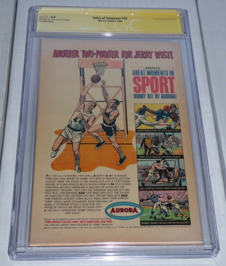 Tales of Suspense #78 CGC SS Signature Autograph STAN LEE Nick Fury Ultimo Comic - Image 5