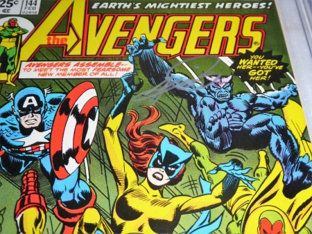 Avengers #144 CGC SS Signature Autograph GEORGE PEREZ Patsy Walker Hellcat 2-Gun - Image 4