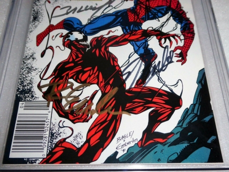 Amazing Spider-Man #361 3x Signature Autograph STAN LEE 1st Full Carnage CGC 9.8 - Image 4