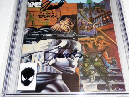 Punisher Limited Series #2 3x CGC SS Signature Autograph STAN LEE SHOOTER BEATTY - Image 5