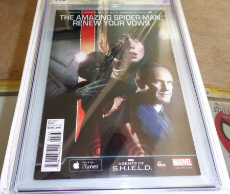 Amazing Spider-Man Renew Your Vows #1 CGC SS Signature 9.8 STAN LEE Venom FDI - Image 3