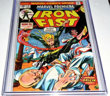 Marvel Premiere #15 CGC SS Signature Autograph STAN LEE 9.6 Origin 1st Iron Fist - Image 3