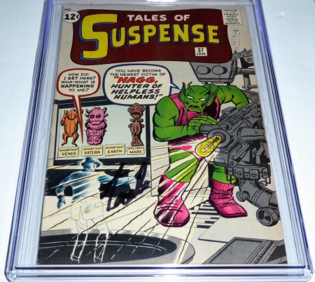 Tales of Suspense #37 CGC SS Signature Autograph STAN LEE High Grade Silver 9.0 - Image 3