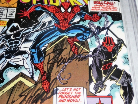 Amazing Spider-Man #356 3x CGC SS Signature Autograph BAGLEY STAN LEE Punisher - Image 5