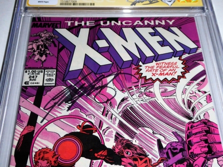Uncanny X-Men #247 CGC SS Dual Siganture Autograph STAN LEE & CHRIS CLAREMONT - Image 4