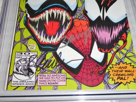 Venom Amazing Spider-Man #363 3x Signature Autograph CGC SS 9.8 STAN LEE Venom - Image 5