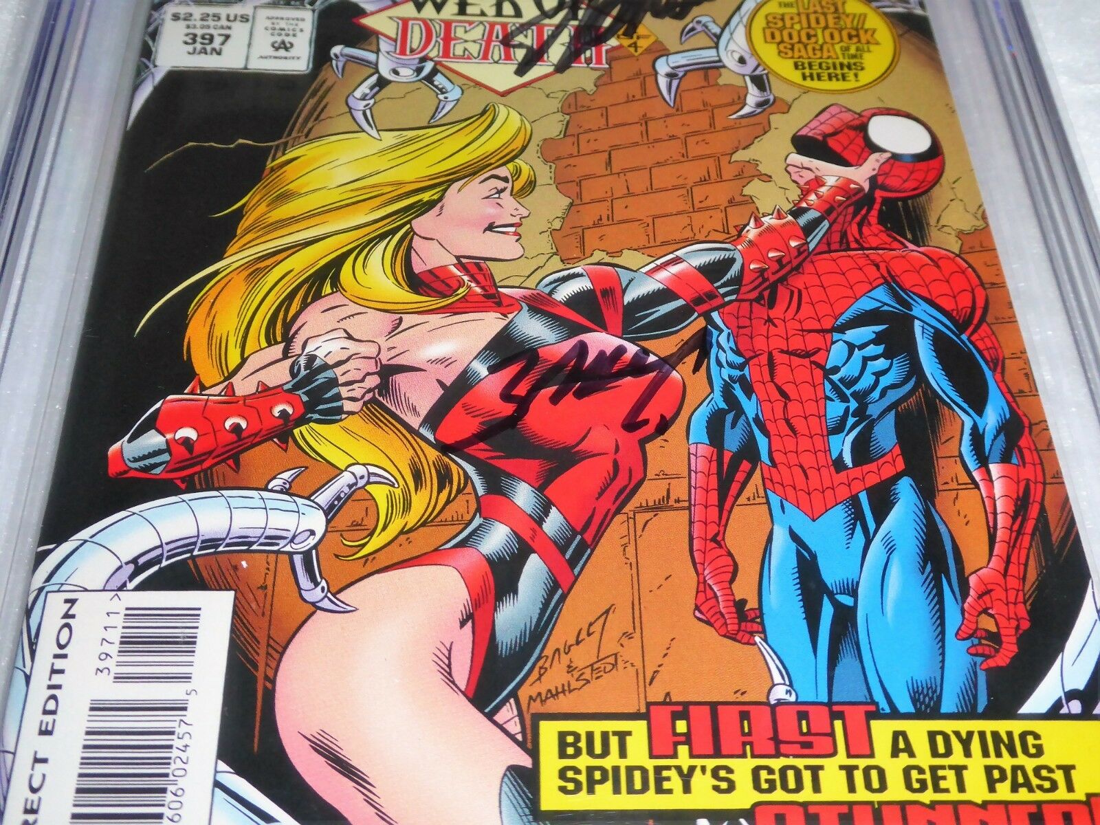Amazing Spider-Man #397 CGC SS Dual Signature Autograph STAN LEE Dr ...
