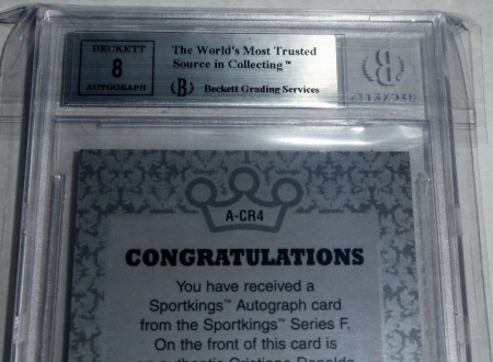 13 Sportkings Sport Kings Autograph Signature Silver CRISTIANO RONALDO /15 WOW - Image 5
