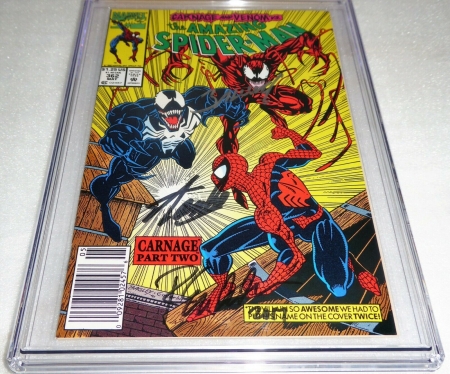 Amazing Spider-Man #362 3x Signature Autograph Venom Carnage CGC SS 9.8 STAN LEE - Image 3