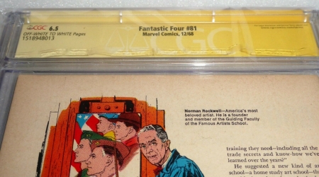 Fantastic Four #81 CGC SS Signature Autograph STAN LEE Crystal Wizard Appearance - Image 6