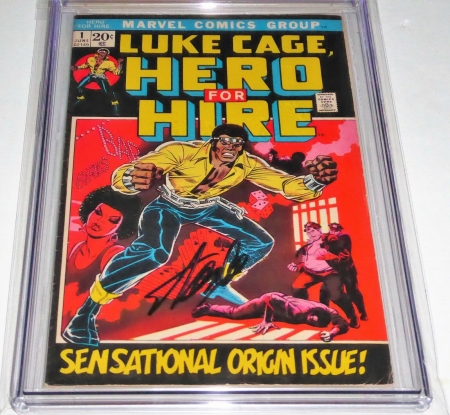 Hero For Hire #1 CGC SS 6.5 Signature Autograph STAN LEE 1st Luke Cage Origin - Image 3