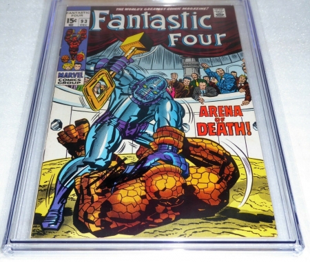 Fantastic Four #93 CGC SS Signature Autograph STAN LEE Story Arena of Death Book - Image 3