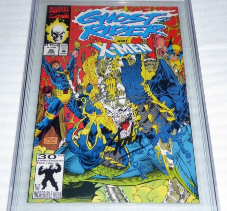 Ghost Rider #v2 #26 CGC SS Dual Signature Autograph STAN & JIM LEE X-Men App. - Image 3