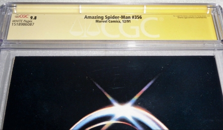 Amazing Spider-Man #356 3x CGC SS Signature Autograph BAGLEY STAN LEE Punisher - Image 7