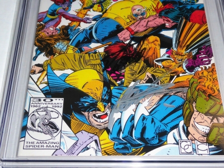X-Force #16 Triple Autograph Signature CGC SS 9.8 STAN LEE ROB LIEFELD Poly-Bag - Image 5