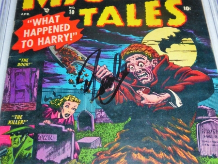 Atlas Comics 4/53 Mystery Tales #10 CGC SS 6 Signature Autograph STAN LEE Story - Image 4