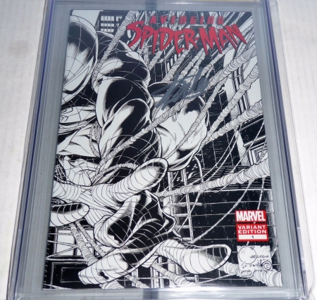 Avenging Spider-Man #1 CGC SS Signature Autograph STAN LEE Manufactured w/# IN - Image 3