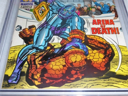 Fantastic Four #93 CGC SS Signature Autograph STAN LEE Story Arena of Death Book - Image 4
