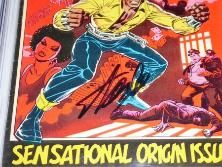 Hero For Hire #1 CGC SS 6.5 Signature Autograph STAN LEE 1st Luke Cage Origin - Image 4