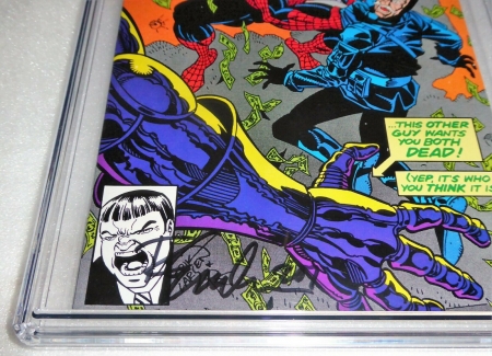 Amazing Spider-Man #349 3x CGC SS Signature Autograph STAN LEE EMBERLIN BAGLEY - Image 5