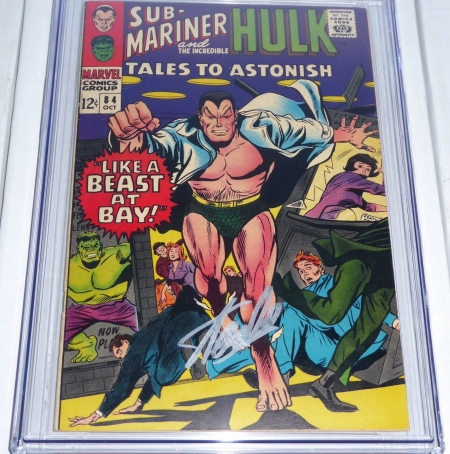 Tales to Astonish #84 CGC Signature Series Autograph STAN LEE Sub-Mariner Hulk - Image 3