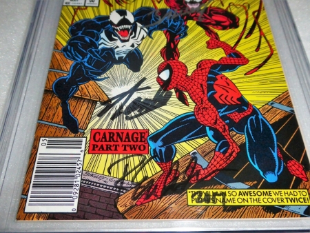 Amazing Spider-Man #362 3x Signature Autograph Venom Carnage CGC SS 9.8 STAN LEE - Image 4