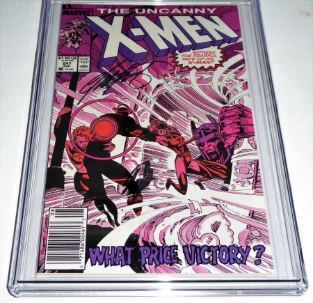 Uncanny X-Men #247 CGC SS Dual Siganture Autograph STAN LEE & CHRIS CLAREMONT - Image 3