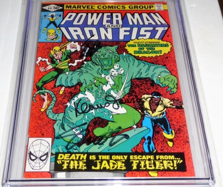 Power Man and Iron Fist #66 CGC SS 3x Signature Autograph STAN LEE SHOOTER KLAUS - Image 3