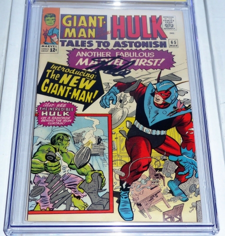 Tales to Astonish #65 CGC Signature Series Autograph STAN LEE New Giant-Man - Image 3