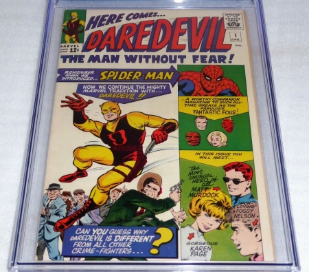 Daredevil #1 CGC 7.5 Origin 1st Appearance Matt Murdock Karen Page Foggy Nelson - Image 3