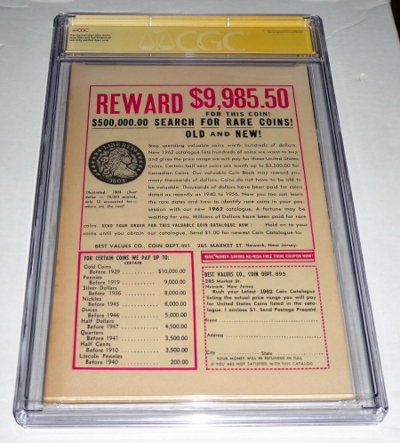 Tales of Suspense #37 CGC SS Signature Autograph STAN LEE High Grade Silver 9.0 - Image 5