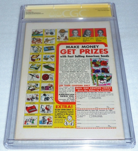 Avengers #87 2x Cover CGC SS Signature Autograph Origin Black Panther STAN LEE - Image 5