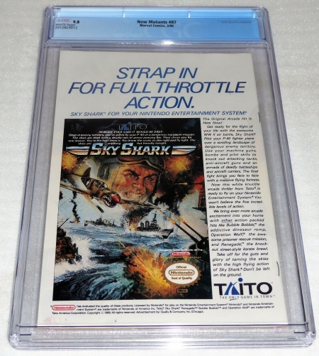 New Mutants #87 1st Cable Appearance CGC Universal Grade Comic 9.8 Marvel POW - Image 4