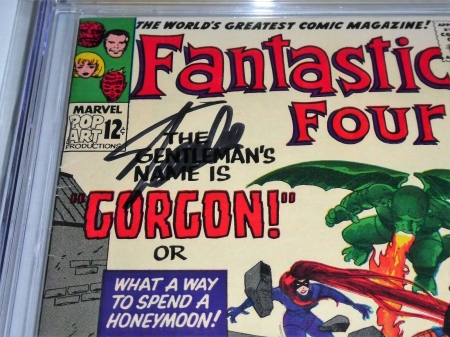 Fantastic Four #44 CGC SS 9.2 Signature Autograph STAN LEE 1st Gorgon Appearance - Image 4