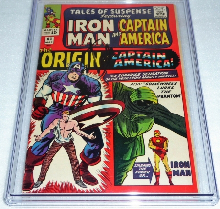 Tales of Suspense #63 CGC SS Signature Autograph STAN LEE 1st Silver Age Capt. - Image 3