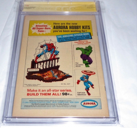 Tales of Suspense #86 CGC Signature Series STAN LEE Double Cover Mandarin 9.4 - Image 5