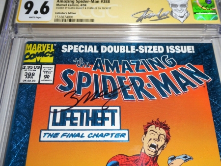 Amazing Spider-Man #388 Collector's Edition  CGC SS Signature 2x STAN LEE+ Venom - Image 4