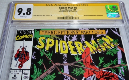 Spider-Man #8 CGC SS 9.8 Signature Autograph STAN LEE Wolverine & Wendigo Appear - Image 2