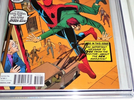 Amazing Spider-Man #700 CGC SS Signature Autograph STAN LEE "Death" Peter Parker - Image 4