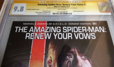 Amazing Spider-Man Renew Your Vows #1 CGC SS Signature 9.8 STAN LEE Venom FDI - Image 2