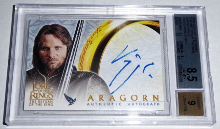 03 Lord of the Rings Return of the King Autograph VIGGO MORTENSEN Sig Aragon