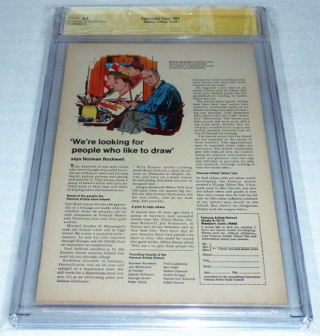Fantastic Four #81 CGC SS Signature Autograph STAN LEE Crystal Wizard Appearance - Image 5