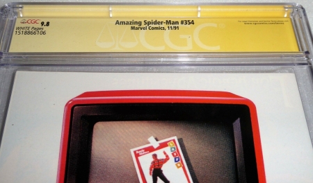 Amazing Spider-Man #354 CGC SS 9.8 4x Signature STAN LEE Moon Knight Punisher - Image 7