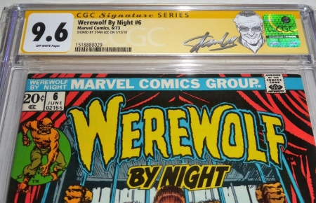 Werewolf by Night #6 CGC SS Signature Autograph STAN LEE Carnival of Fear Cover - Image 2