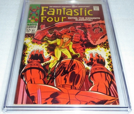 Fantastic Four #81 CGC SS Signature Autograph STAN LEE Crystal Wizard Appearance - Image 3