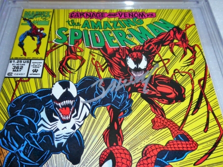 Amazing Spider-Man #362 3x Signature Autograph Venom Carnage CGC SS 9.8 STAN LEE - Image 5