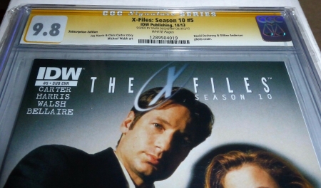 X-Files Season 10 #5 CGC SS 9.8 Signature Autograph DAVID DUCHOVNY Subscription - Image 2