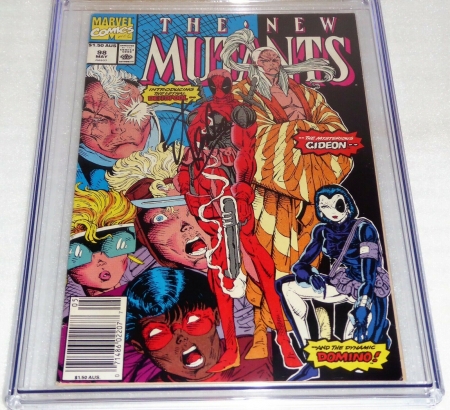 New Mutants #98 CGC SS 9.4 1st DEADPOOL Signed STAN LEE Australian Edition Var - Image 4