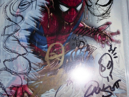 Amazing Spider-Man #1 7x CGC Signature Sketch CGC 9.8 STAN LEE Head Doodle Fade - Image 8
