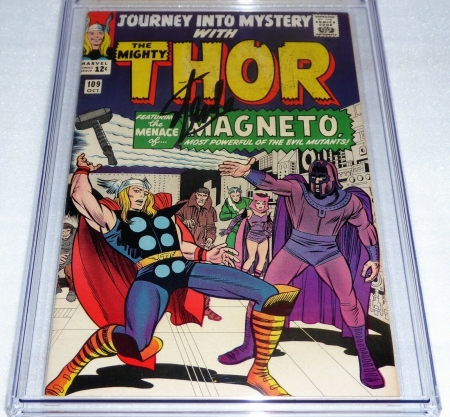 Journey Into Mystery #109 CGC SS Signature Autograph STAN LEE Magneto Mastermind - Image 3